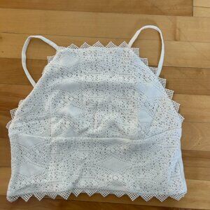 White tank top